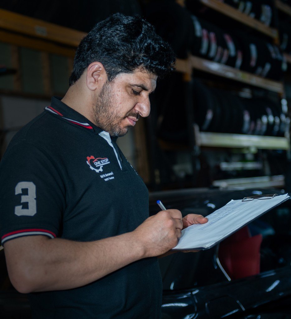 Technician Filing health Sheet